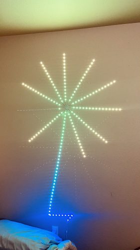 Fireworks Strip Light RGB Dream Color with APP Control Music Sync DC5V photo review